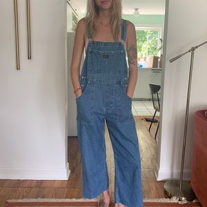 Vintage Denim Overalls